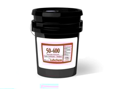 50400BLK-40 - Lubchem Everlast 50-400 BLK Valve Lubricant / Sealant - 40 LB. / 5 Gal Pail