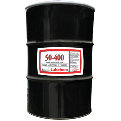 50400BLK- 420 - Lubchem Everlast 50-400 BLK Valve Lubricant / Sealant - 420 LB. / 55 Gal Drum