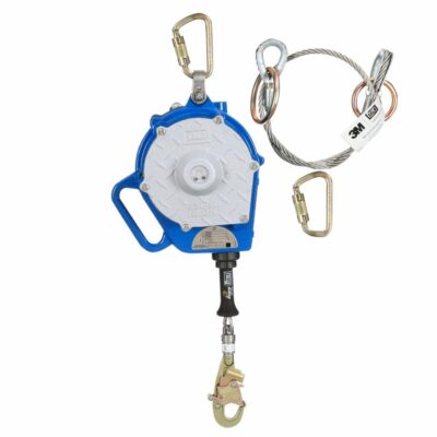 3400149 - 3M DBI-SALA Sealed-Blok 3-Way Retrieval Self-Retracting Lifeline, Stainless Steel Cable, Snap Hook, 50 ft, Class 1