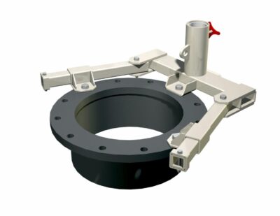 8520267 - 3M DBI-SALA Confined Space Integrated Tank Flange Davit Mast Base, Fits 18 - 36 in dia