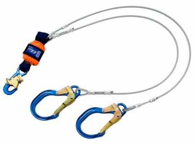 1246178 - 3M DBI-SALA EZ-Stop Leading Edge 100% Tie-Off Cable Shock-Absorbing Lanyard, 6 ft