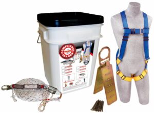 galvanized steel wire rope with swivel snap hook1 Fall Protection Kits