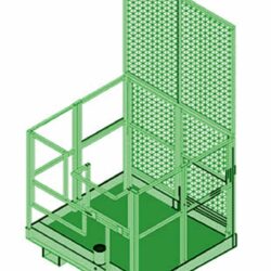 8510568 - 3M DBI-SALA Confined Space Integrated Forklift Basket Davit Mase Base