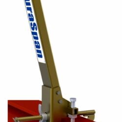 7400047 - 3M DBI-SALA SecuraSpan I-Beam HLL Stanchion with Base, 1 ea