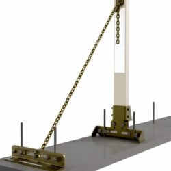 7400053 - 3M DBI-SALA Temporary Rebar/Shear Stud Horizontal Lifeline End-Anchor Retro-Fit Kit