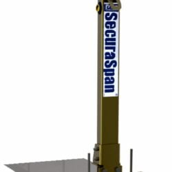 7400215 - 3M DBI-SALA SecuraSpan Rebar/Shear Stud HLL Stanchion with Base, 1 ea