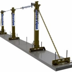 7400650 - 3M DBI-SALA SecuraSpan Rebar/Shear Stud Horizontal Lifeline System, 50 ft. (15.2 m), 1 ea