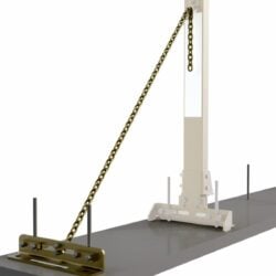7400214 - 3M DBI-SALA SecuraSpan Rebar/Shear Stud HLL Tie-Back Base with Chain, 1 ea