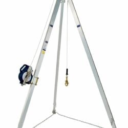 8301090 - 3M DBI-SALA Confined Space Aluminum Tripod with 3-Way SRL, 7 ft Tripod, 50 ft Galvanized Cable