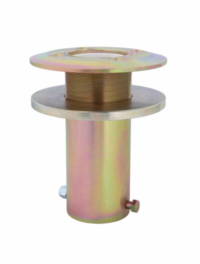 8515162 - 3M DBI-SALA Confined Space Permanent Deck Mount Sleeve Davit Mast Base, Zinc Plated Steel