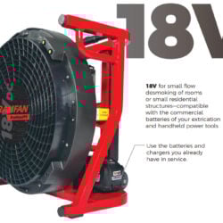RamFan EL5518D EX50Li-18  18V BrushlessPPV 18"