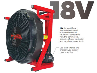 RamFan EL5518D EX50Li-18  18V BrushlessPPV 18"