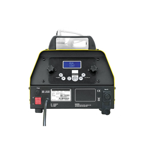 Smoke generator LEADER Smoke 3 control panel1 Tempest Leader SMOKE 3 Smoke Generator - Image 2