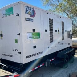 Caterpillar UEID00447 XQ425 340KW Portable Diesel Generator Set – Used