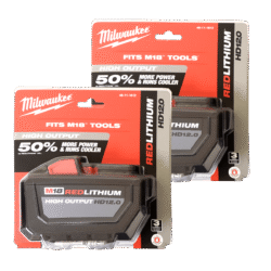 Super Vac BL12-X2 Milwaukee M18 12Ah Batteries (2 Pack)