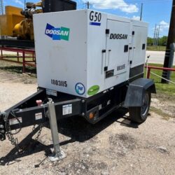 Doosan UEID00144 G50WDO 38KW Portable Diesel Generator – Used