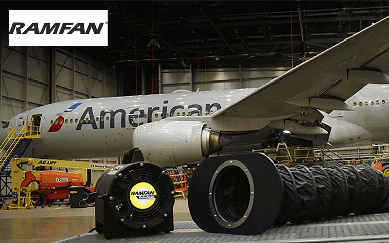 RAMFAN Aircraft Ventilation Solutions banner RAMFAN Aircraft Ventilation Solutions banner Ramfan Portable Ventilation