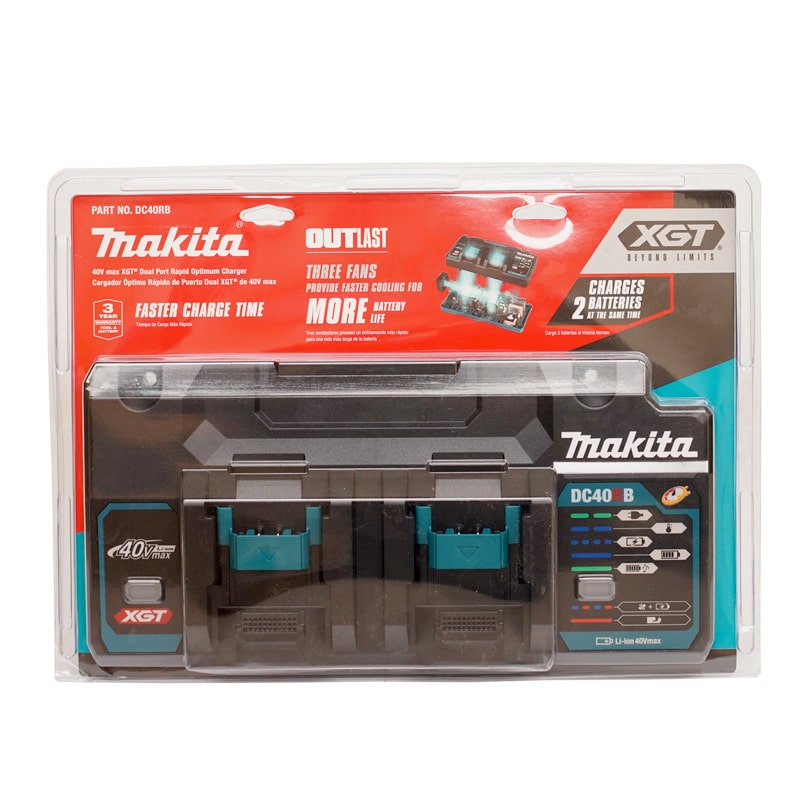 Super Vac BKCH AC Makita XGT AC Dual Charger Super Vac Super Vac