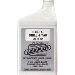 Lubriplate L0540-054 Syn-FG Drill & Tap - Case of 12 (1 plastic quarts)