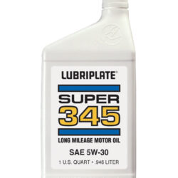 Lubriplate L0732-054 Super 345 Motor Oil - Case of 12 (1 plastic qts)