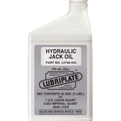 Lubriplate L0768-054 Hydraulic Jack Oil - Case of 12 (1 plastic qts)