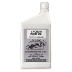 Lubriplate L0945-054 Vacuum Pump Oil - Case of 12 (1 plastic qts)