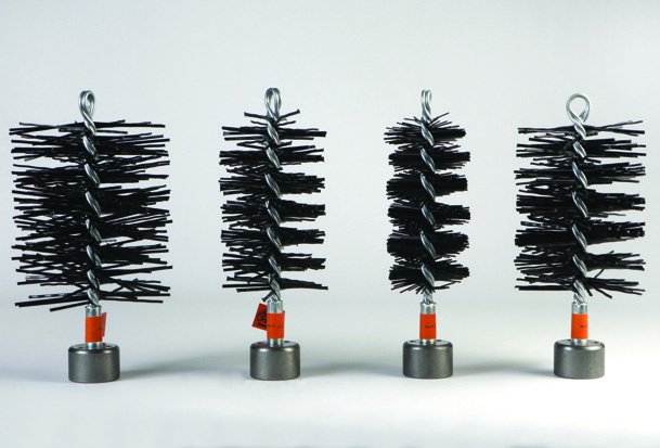 Jet-Lube WireHog poly brushes for PVC casing