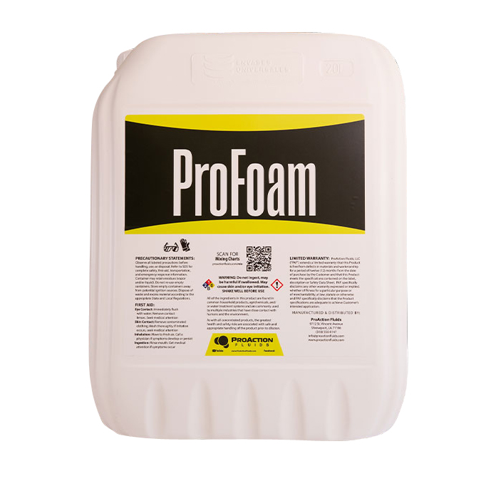 ProAction Fluids ProFoam Air Drilling Consistent Foam ProAction Fluids ProAction Fluids