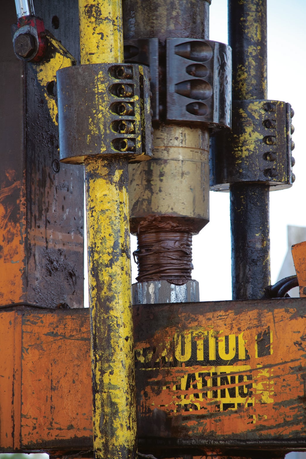 Kopr-Kote applied to drill collar tool joint connection