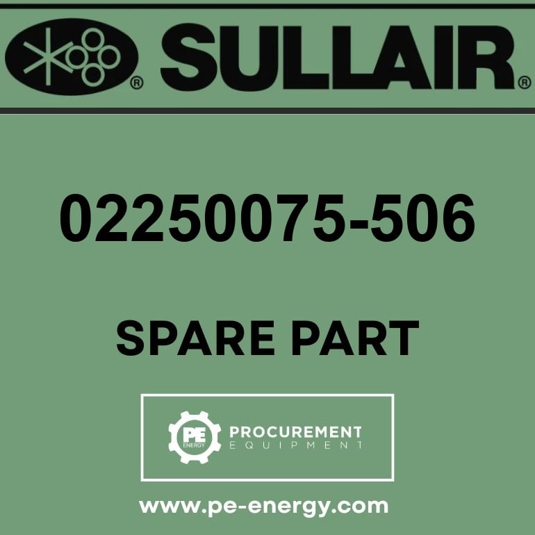 Sullair 02250075-506 Decal, Filtered Air Blk