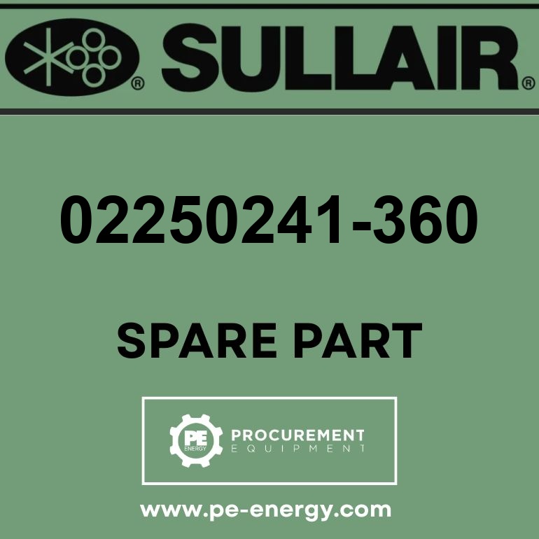 Sullair 02250241-360 Valve,Solenoid 3Wno 1/4 250# 110Vac