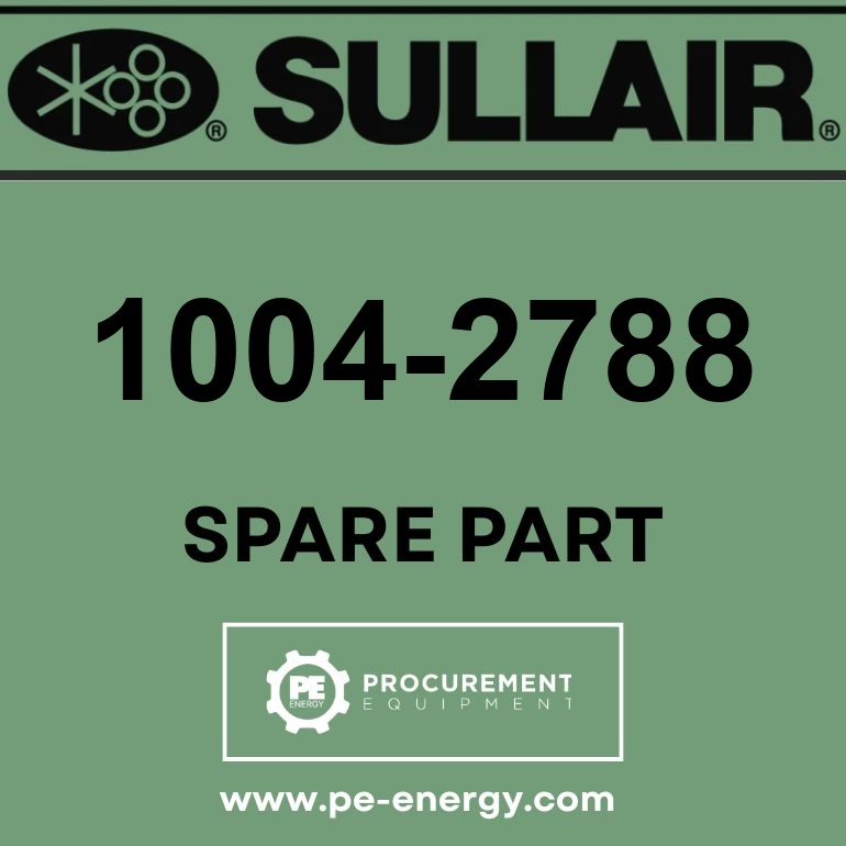 Sullair 1004-2788 Valve,Repressurization