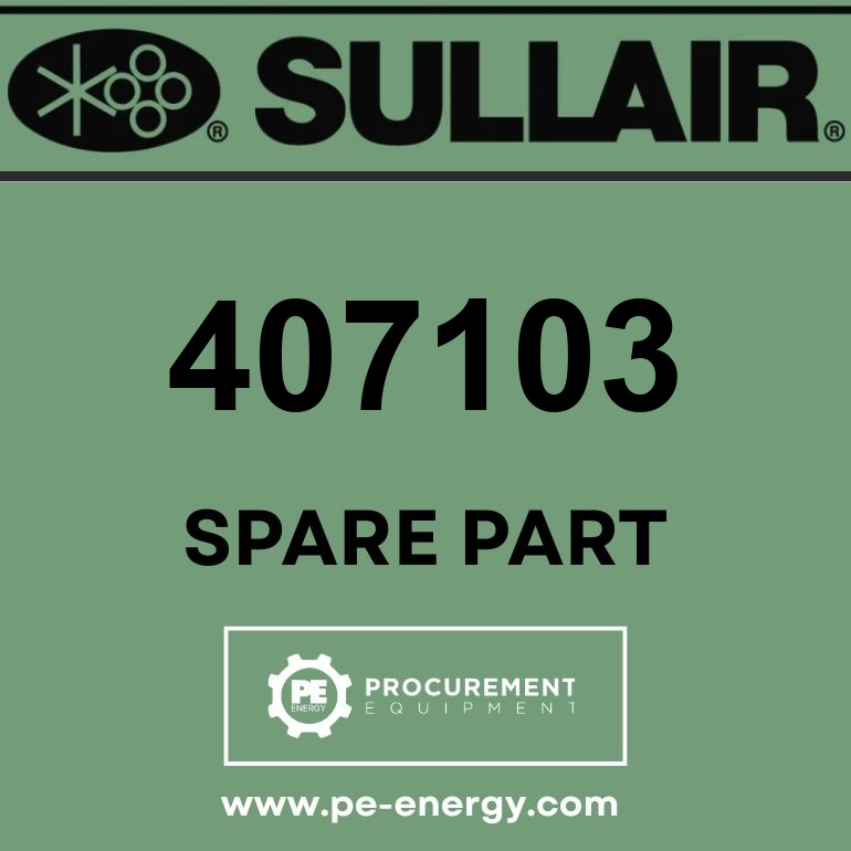 Sullair 407103 Valve, By Pass-Full Flow