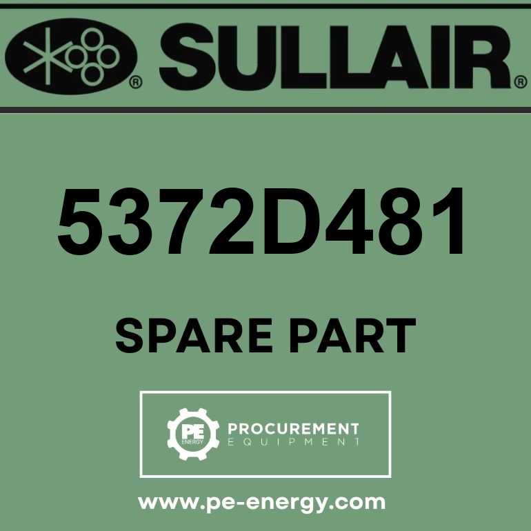 Sullair 5372D481 Element,Air Intake Filter Element