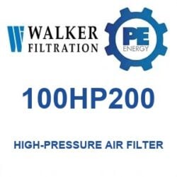 Walker 100HP200 High-Pressure Air Filter