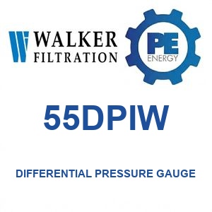 Walker 55DPIW Alpha Series Differential Pressure Gauge
