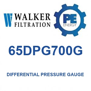 Walker 65DPG700G Alpha Series Differential Pressure Gauge