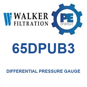 Walker 65DPUB3 Alpha Series Differential Pressure Gauge