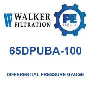 Walker 65DPUBA-100 Alpha Series Differential Pressure Gauge