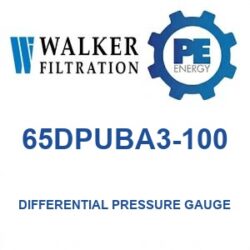 Walker 65DPUBA3-100 Alpha Series Differential Pressure Gauge