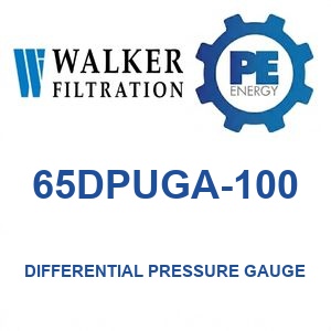Walker 65DPUGA-100 Alpha Series Differential Pressure Gauge