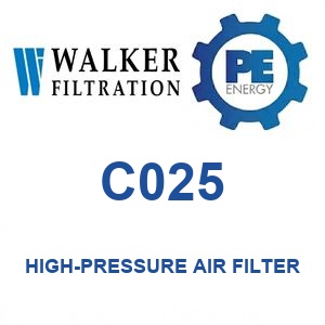 Walker C025 High-Pressure Air Filter