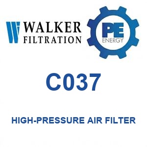 Walker C037 High-Pressure Air Filter