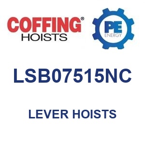 Coffing lever hoist LSB07515NC, Coffing Hoists ratchet lever hoist, lever hoists