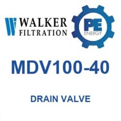Walker MDV100-40 Alpha Series Drain Valve