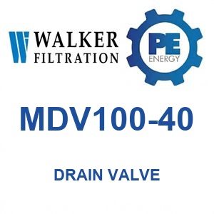 Walker MDV100-40 Alpha Series Drain Valve