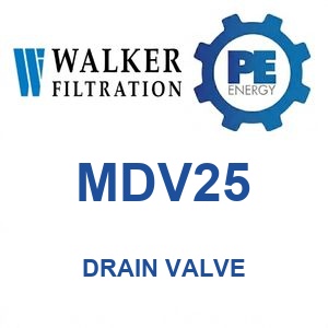 Walker MDV25 Alpha Series Drain Valve