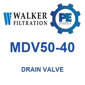 Walker MDV50-40 Alpha Series Drain Valve