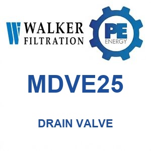 Walker MDVE25 Alpha Series Drain Valve