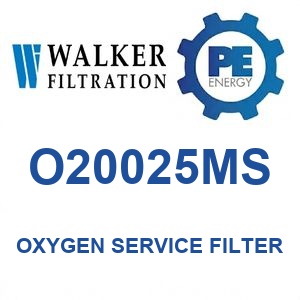 Walker O20025MS Alpha Series Oxygen Service Filter